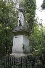 London, United Kingdom - August 23, 2017 : Abney Park Cemetery