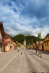 Fototapeta premium Rasnov fortress in Romania. Travel and history