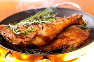 Roasted chicken