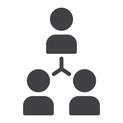 Network icon vector, filled flat sign, solid pictogram isolated on white. Symbol, logo illustration. Pixel perfect graphics