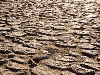 Old paving stone streets