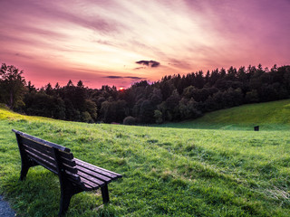 Sankt Andreasberg - Sonnenuntergang