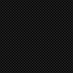 white mesh. grey grill. abstract grid. black background. monochrome grunge texture. halftone effect. vector illustration
