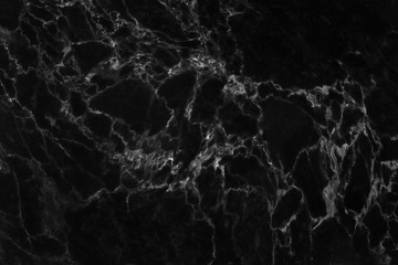 Black marble natural pattern for background, abstract natural marble black and white