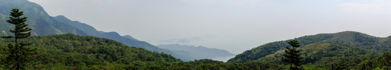 Paysage de Chine, Hong-Kong