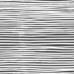 Ink Abstract Stripe Seamless Pattern. Background with artistic strokes in black and white sketchy style. Design element for backdrops and textile