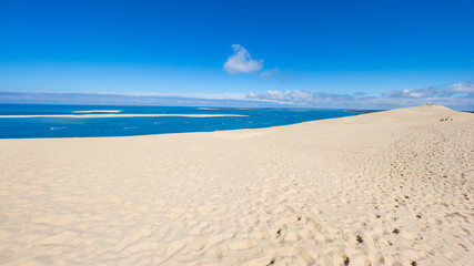 Dune de Pilat, France, in summer