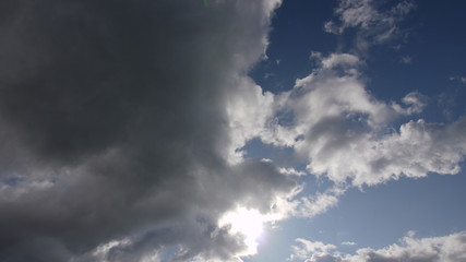 Obraz premium 暗雲