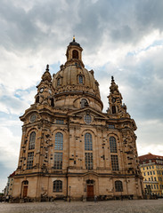 Fototapeta na wymiar 2016: Dresden - Frauenkirche, Germany