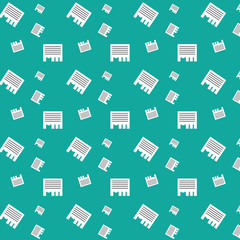 Seamless Advertisement Information Paper Stripes Pattern