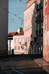 Lisbon old city street