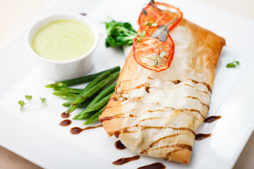 Chicken breast with rice