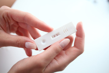 Pregnancy test.
