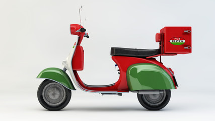 pizza scooter