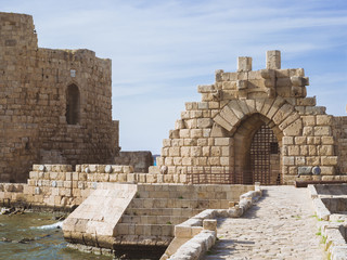 Fortaleza de Sídon no Líbano