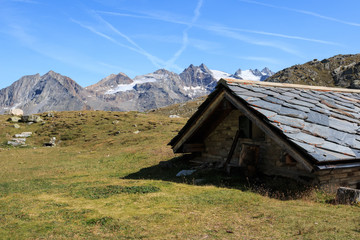 paesaggio nei pressi del rifugio Vittorio Sella - Parco Nazionale del Gran Paradiso