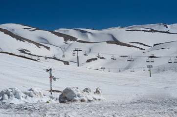 Esportes de inverno Monte Líbano, Oriente Médio