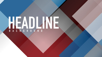 Business presentation geometric template