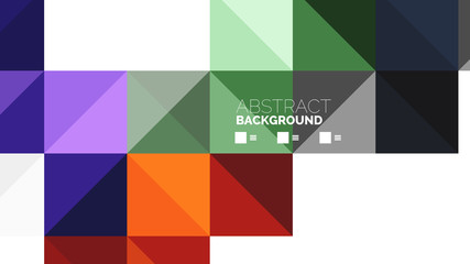 Modern geometric presentation background