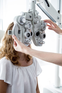 Foropter. Badanie wzroku. Optometria. 