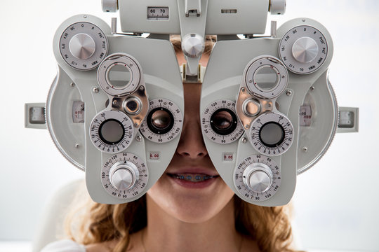 Foropter. Badanie wzroku. Optometria. 