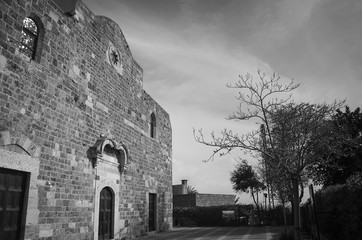 Antiga igreja ortodoxa em byblos, cidade mais antiga do mundo