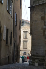 Fototapeta na wymiar Bergamo - Città alta
