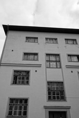 Old building from totalitarian times