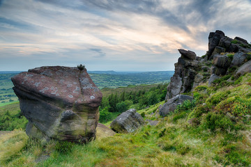 The Roaches in the Peak District