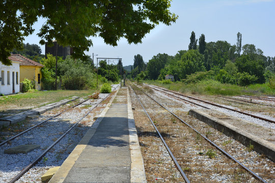 Greece, Eastmacedonia, Nestos River Railway