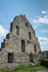 Fototapeta na wymiar ruins hohenurach in Bad Urach