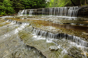 Au Train Falls in the Upper Peninsula of Michigan