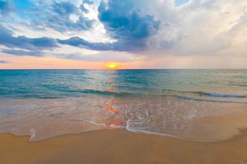 Thailand. Sea sunset
