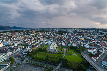 Norwegian Lutheran Church, top view