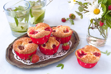 Erdbeermuffins