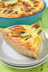 Gemüse- Quiche
