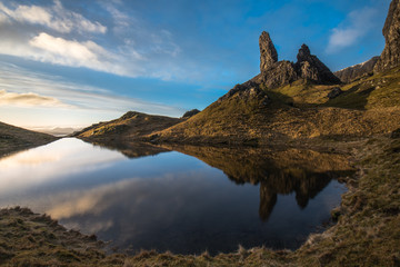 Old Man of Storr reflection