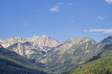 Fototapeta premium Gipfel der Soierngruppe
