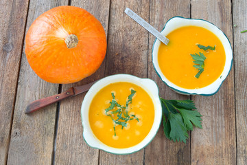 Kürbis- Suppe