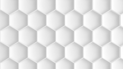 Fototapeta premium White background. 3D illustration, 3D rendering.