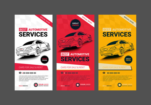 Small Automotive Service Flyer Layout 1