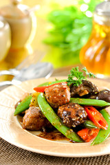 Beef stir fry