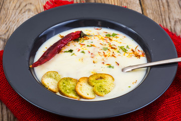 Diet puree from vegetables