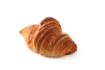 クロワッサン フランスのパン 白背景 