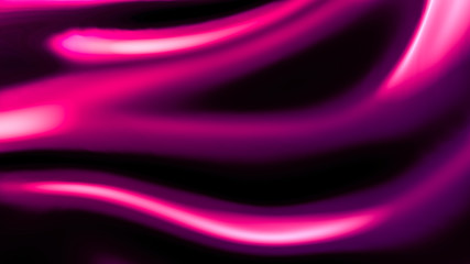 Black abstract wave background. 3d illustration, 3d rendering.