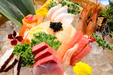 Sashimi Matsu in big Bowl