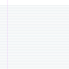 Fototapeta premium School copy book paper background. Vector
