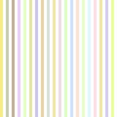 Seamless vertical stripe pattern with different colors. Vector background