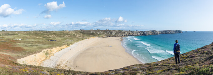 Sentier des douaniers, Crozon, Finistère, Bretagne