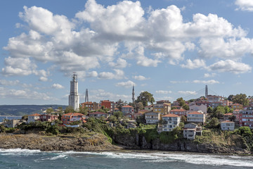 Fototapeta premium Rumelifener Village, Sariyer, Istanbul, Turkey